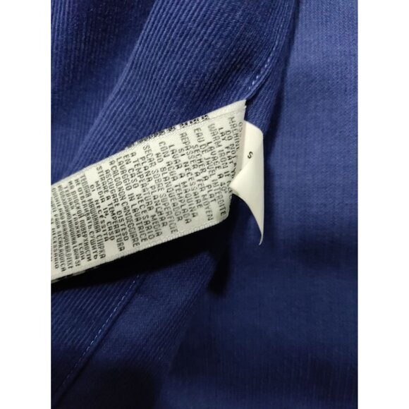 Ralph Lauren Black Label Tailored Fit Blue Corduroy Long Sleeve Shirt Men's 15 ½ - Picture 11 of 14
